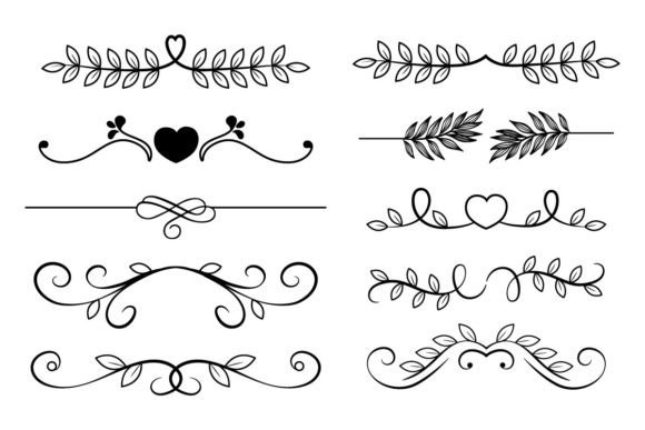 Download Flourish, Swoosh, Wedding Decorative - Flourish Collection