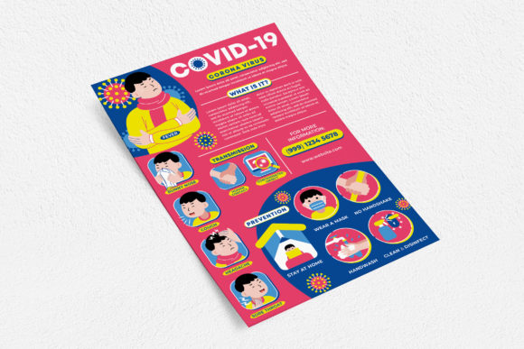 Download Covid-19 Pandemic Flyer Print Templates - Print template Collection