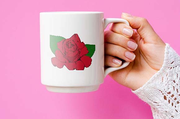 Download A Rose - Print Template - Print template Collection