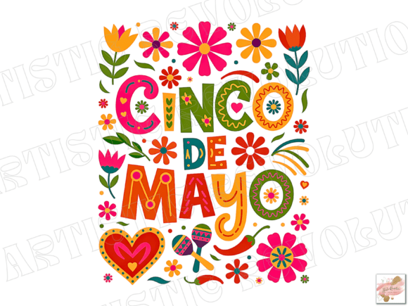 Download Cinco De Mayo Boho Floral Mexican Design - Design Collection