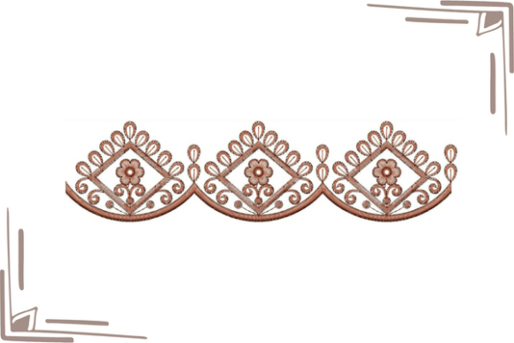 Download Mexican Style Cut Work Border - Border Collection