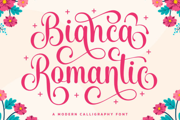 Download Bianca Romantic Font - Font Collection